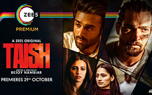 Official poster of ZEE5`s thriller web-series `Taish` (Release - October 29, 2020)